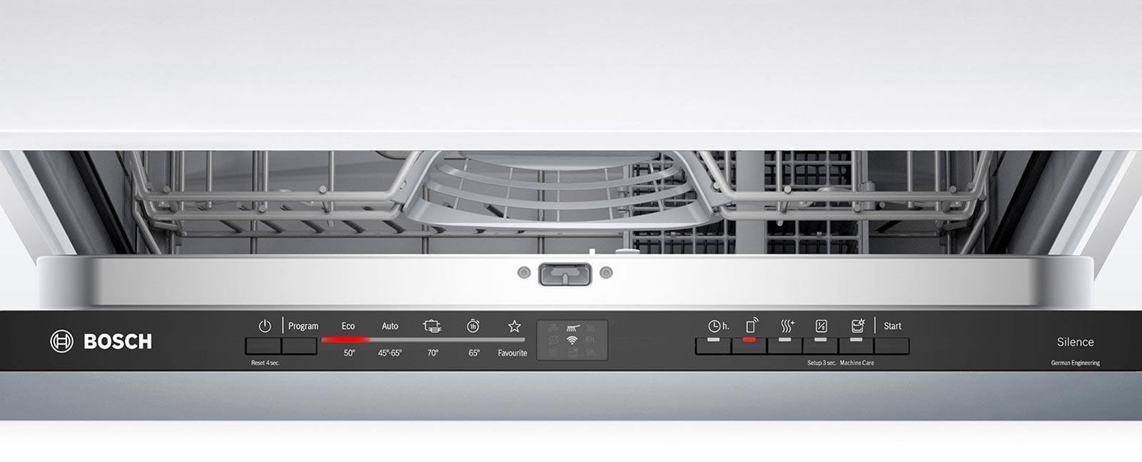 позначки на посудомийній машині бош