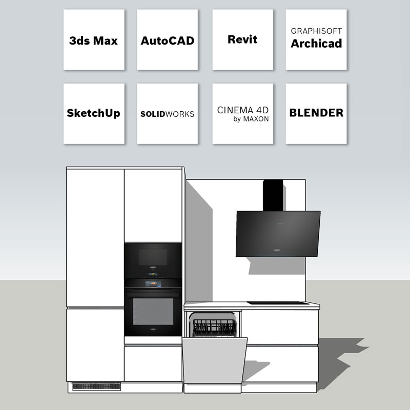 3D-моделі Siemens studioLine
