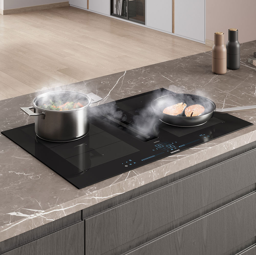 Варильна поверхня з вентиляцією