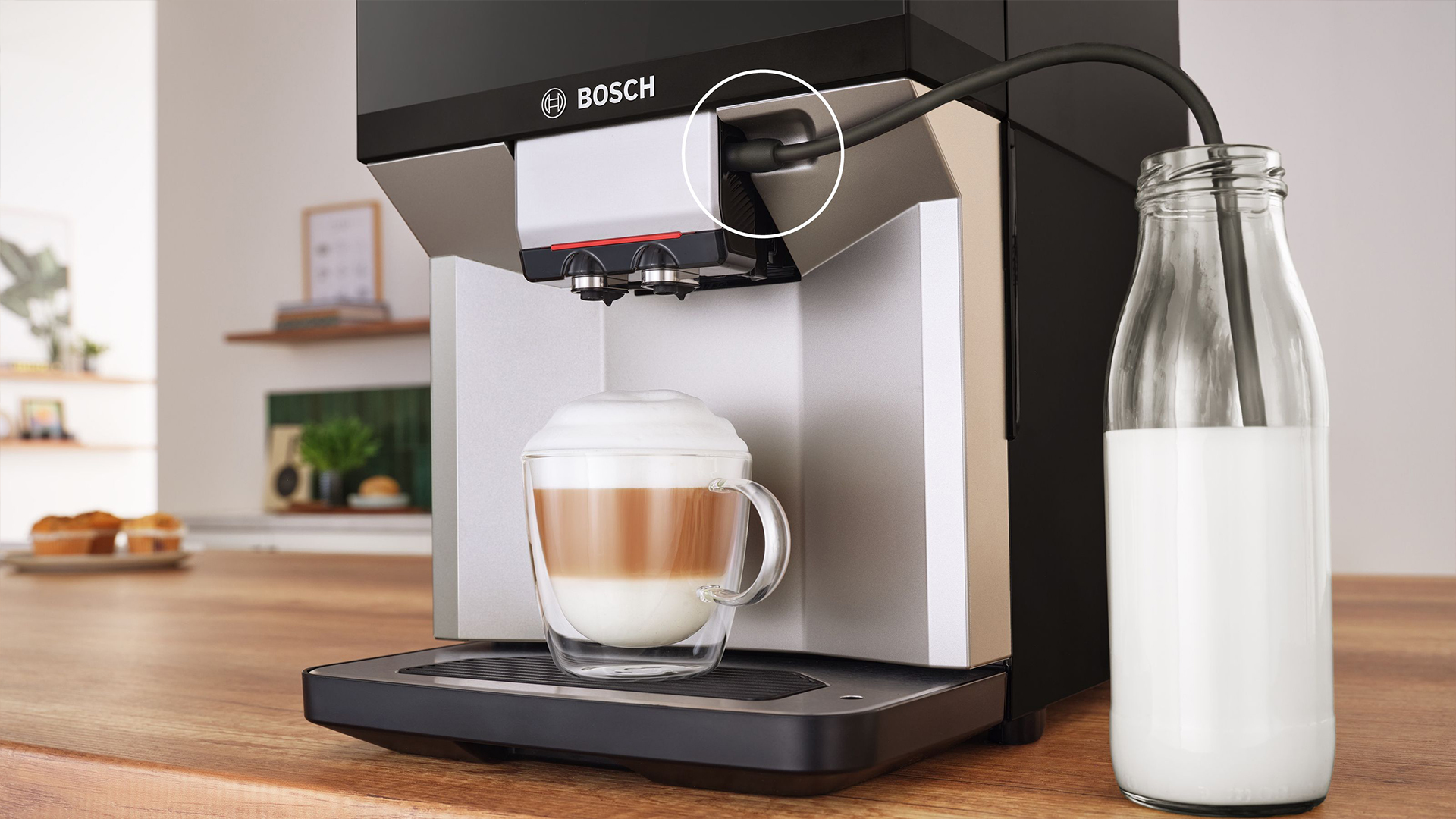 ᐈ Автоматическая кофемашина BOSCH TPE40307 + Таблетки для чистки