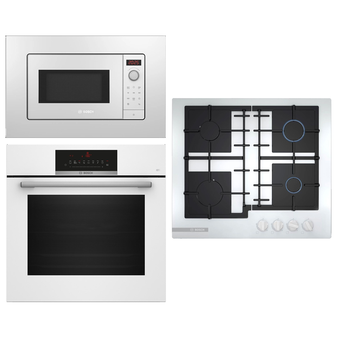 🥇 Духова шафа вбудовувана BOSCH HBJ559YW6R + Мікрохвильова піч