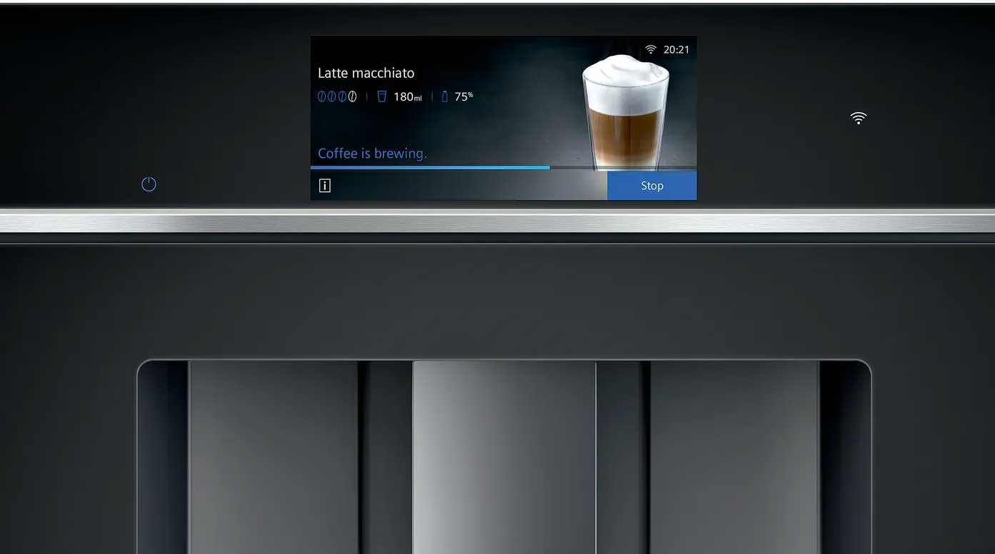 Повністю автоматична кавомашина вбудовувана SIEMENS
