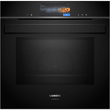 Духова шафа з мікрохвилями та функцією додавання пари вбудовувана SIEMENS HN978GQB1