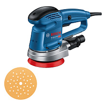 Ексцентрикова шліфмашина Bosch GEX34-125 Prof з адапт для пилос та шліфлист по дерев C470 0601372300