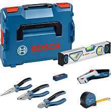 Набір плоскогубців та ручних інструментів BOSCH Professional, 16 шт (0615990N2S)