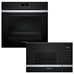 Духова шафа SIEMENS HB272GES3 + Мікрохвильова піч SIEMENS BE555LMS0 (комплект)