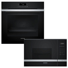 Духова шафа SIEMENS HB272GES3 + Мікрохвильова піч SIEMENS BE555LMS0 (комплект)