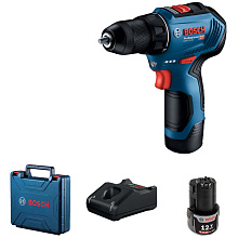 Акумуляторний дриль-шуруповерт BOSCH GSR 12V-30 з 2 акб і з/п (06019G9000)