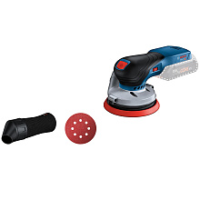 Ексцентрикова шліфмашина акумуляторна Bosch GEX 18V-125 Professional без акб (0601372201)