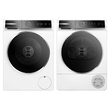 Пральна машина BOSCH WGB24401UA + Сушильна машина BOSCH WQB245B0UA (комплект)