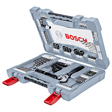 Набір зі свердел та насадок для загвинчування BOSCH Premium X-Line, 91 шт (2608P00235)