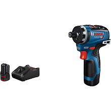 Акумуляторний шуруповерт Bosch GSR 12V-35 HX Professional із 2 акб GBA 12V 3 Ah, з/п GAL 12V-40 (06019J9101)