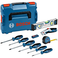 Змішаний набір викруток і ручних інструментів BOSCH Professional, 19 шт (0615990N2R)