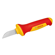 Ніж для кабелю ізольований Bosch Professional VDE з прямим лезом (1600A02NF5)