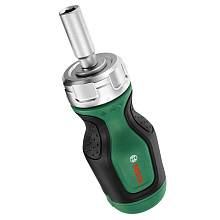 Коротка викрутка Bosch 1600A032UZ з храповиком та 6-ма бітами (1600A032UZ)