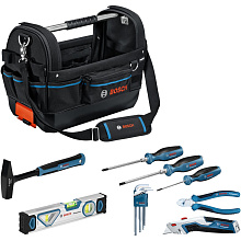 Сумка GWT 20 та набір ручних інструментів Bosch Professional, 17 шт (1600A02H5B)