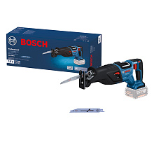 Акумуляторна ножівка Bosch GSA 185-LI Professional без акб і з/п з 2 пиляльними полотна (06016C0020)