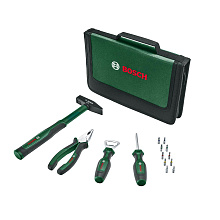 Набір ручних інструментів Bosch Easy Starter з відкривачкою, 14 шт (1600A027PT)