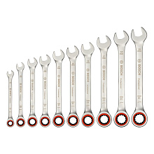 Набір гайкових ключів Bosch Professional, 10 шт (1600A02AU0)