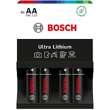 Батарейки літієві Bosch Ultra AA (FR6) 3000 mAh 4 шт. (FR6UL4B/00)