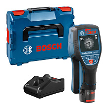 Універсальний детектор Bosch Professional D-tect 120 в L-Boxx 136 з 1 акб GBA 12V 2.0Ah (0601081301)
