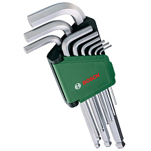 Набір шестигранних ключів BOSCH 9 шт (1600A032V1)