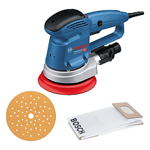 Ексцентрикова шліфмашина Bosch GEX34-150 Prof ада пилос шліфтаріл, шліфлист по дерев С470 0601372800