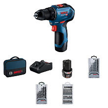 Акумуляторний дриль-шуруповерт BOSCH PRO GSR 12V-30 з 2 акб та з/п (06019G9001)