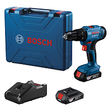Акумуляторний ударний дриль-шурупокрут Bosch GSB 183-LI Professional з 2 акб GBA 18V 2 (06019K9100)