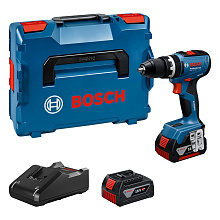 Акумуляторний дриль-шурупокр Bosch GSR18V-65 Prof з 2акб GBA18V5Ah з/п GAL18V-40 L-BOXX  06019N3203