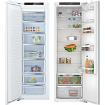 Холодильна шафа вбудовувана BOSCH KIR81VFE0 + Морозильна шафа вбудована BOSCH GIN81VEE0 (комплект)