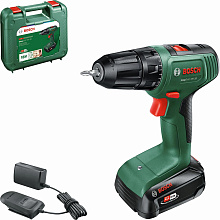 Акумуляторний дриль-шуруповерт Bosch Easydrill 18V-38 з1 акб2.0Ah з/п AL 18V-20 в кейсі (06039D8003)