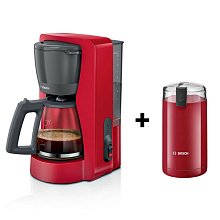 Кавоварка BOSCH TKA2M114 + Кавомолка BOSCH TSM6A014R (комплект)